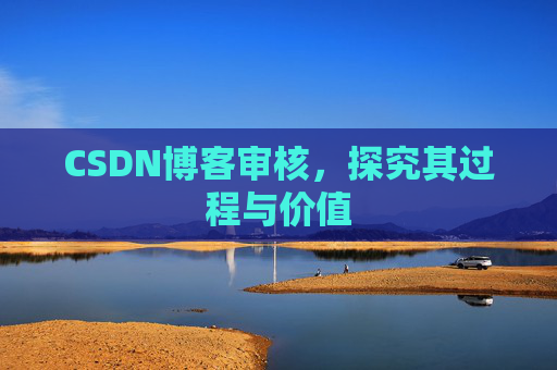 CSDN博客审核,探究其过程与价值